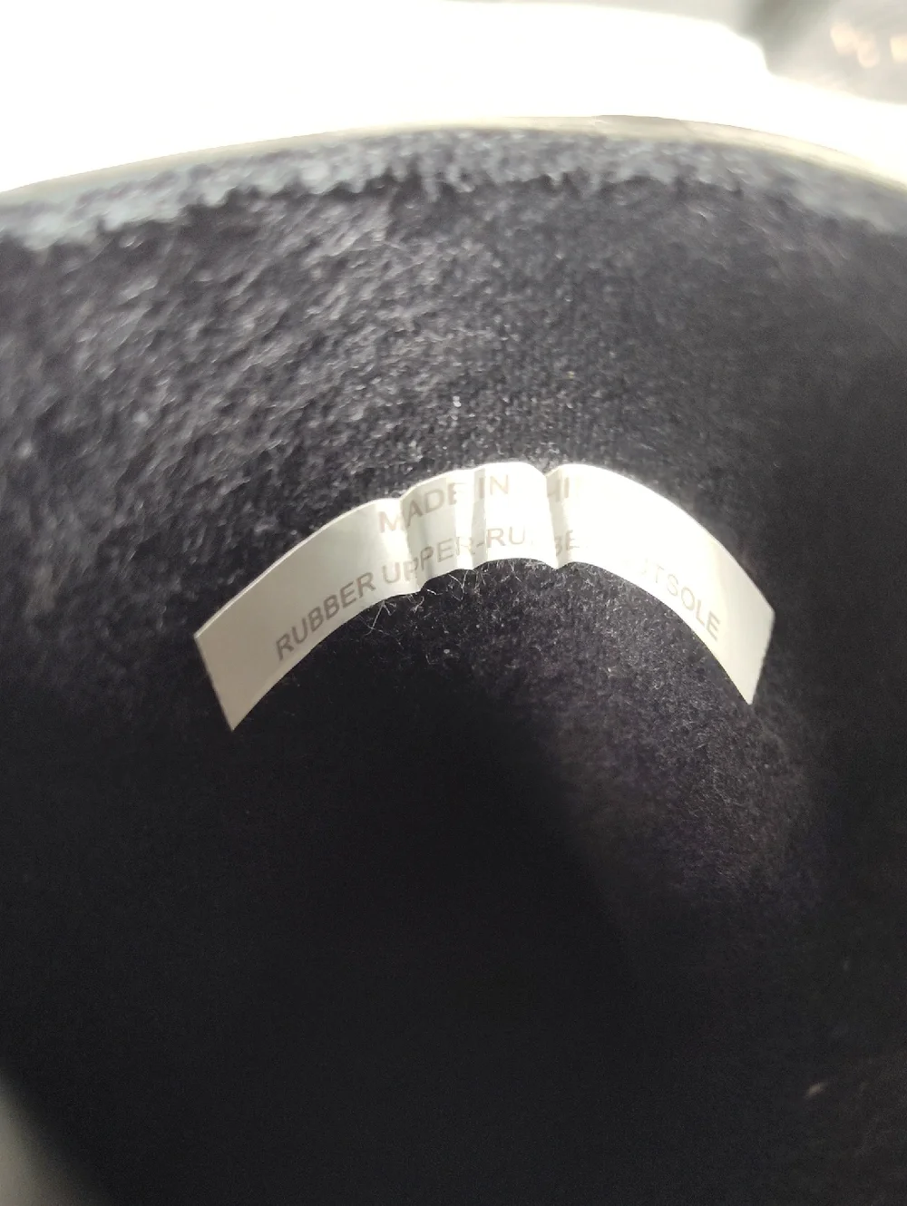 Loeffler Randall Fenton black‎ rubber ankle rain boots 7